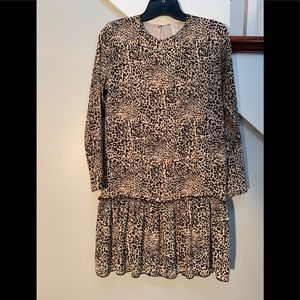 Allison Joy Leopard Dress size small